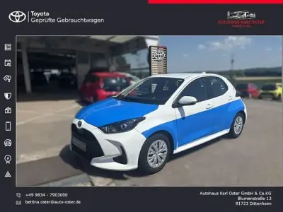 Gebraucht Toyota Yaris Business Edition 116 PS (85 kW) 2021 Schneeweiß Kleinwagen