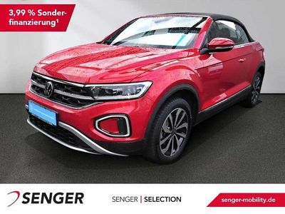 Gebraucht VW T-Roc Cabriolet Style 150 PS (110 kW) 2024 Kings red metallic Cabrio