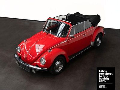 Usata VW Käfer S 50 CV (36 kW) 1973 Rosso Cabrio