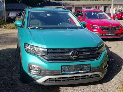 Gebraucht VW T-Cross Active 110 PS (80 kW) 2021 Makenatürkis metallic SUV