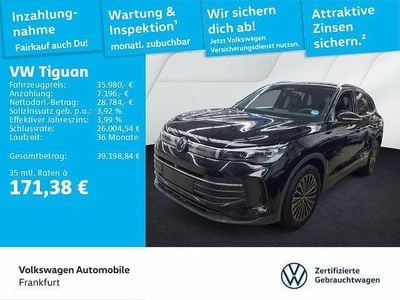 Gebraucht VW Tiguan Goal 150 PS (110 kW) 2025 Schwarz SUV