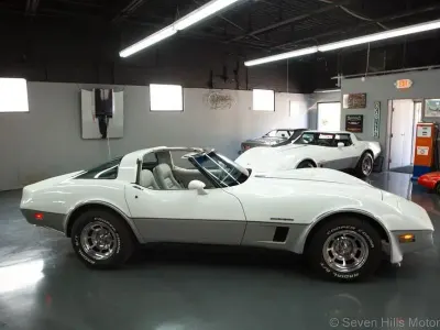Gebraucht Corvette C3 200 PS (147 kW) 1982 Weiß Cabrio