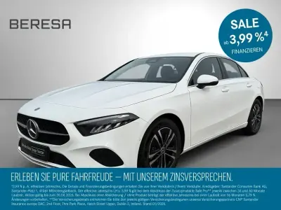 Brugt Mercedes A180 Progressive 136 HK (100 kW) 2025 Hvid Sedan