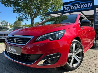 Gebraucht Peugeot 308 SW GT-line 131 PS (96 kW) 2017 Rot Kombi
