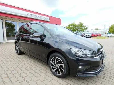 Gebraucht VW Golf Sportsvan Join 110 PS (80 kW) 2018 Schwarz Van / Kleinbus