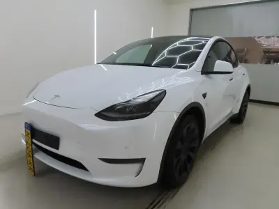 Gebraucht Tesla Model Y Long Range AWD 258 kW (351 PS) 2021 Weiß SUV