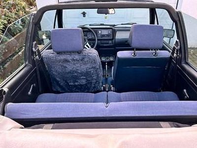 Gebraucht VW Golf Cabriolet 96 PS (70 kW) 1986 Blau Cabrio