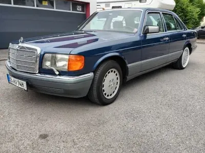 Gebraucht Mercedes 420 SE 218 PS (160 kW) 1986 Blau Limousine
