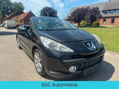 Gebraucht Peugeot 207 CC Sport 120 PS (88 kW) 2009 Schwarz Cabrio