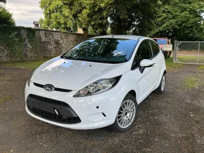 Gebraucht Ford Fiesta Trend 82 PS (60 kW) 2009 Weiß Kleinwagen