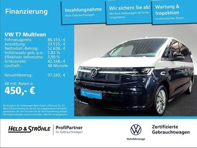 Second-hand VW Multivan Style 245 CP (180 kW) 2025 Albastru Monovolum