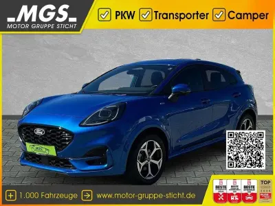 Second-hand Ford Puma ST-Line 168 CP (123 kW) 2025 Albastru SUV