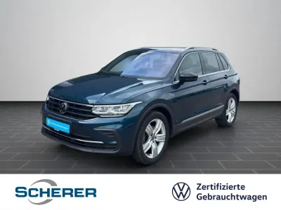 Gebraucht VW Tiguan Move 150 PS (110 kW) 2023 Nightshade blue metallic (metallic) SUV