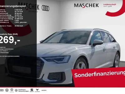 Gebraucht Audi A6 S-Line 299 PS (219 kW) 2025 Gletscherweiss metallic Kombi