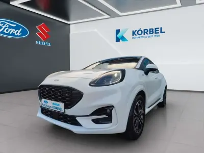 Gebraucht Ford Puma ST-Line 125 PS (91 kW) 2024 Weiß SUV