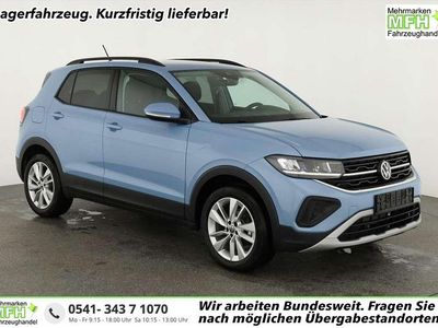 Clear blue metallic Neu 2025 VW T-Cross Life SUV | 27.045 € (Guter Preis)