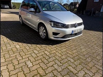 Gebraucht VW Golf Sportsvan Comfortline 86 PS (63 kW) 2015 Silber Van / Kleinbus