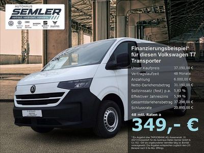 Neu VW Transporter 150 PS (110 kW) 2025 Weiss Van