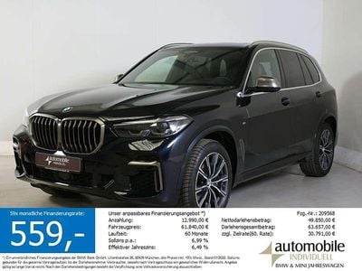 Gebraucht BMW X5 M 530 PS (389 kW) 2023 Carbonschwarz met. SUV