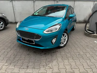 Gebraucht Ford Fiesta Titanium 101 PS (74 kW) 2018 Blau Kleinwagen