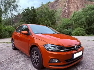 Gebraucht VW Polo Join 95 PS (69 kW) 2019 Orange Kleinwagen