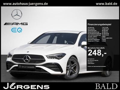 Gebraucht Mercedes CLA180 Shooting Brake AMG 136 PS (100 kW) 2023 Unilack polarweiss Kombi