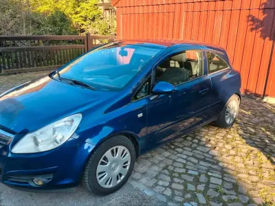 Gebraucht Opel Corsa 80 PS (58 kW) 2007 Blau Kleinwagen
