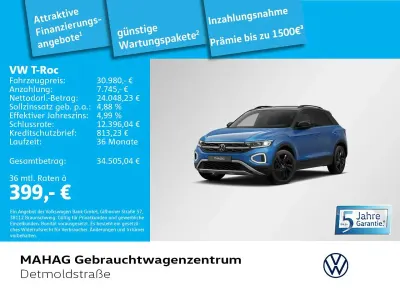 Używany VW T-Roc Cabriolet Style 150 KM (110 kW) 2025 Niebieski SUV