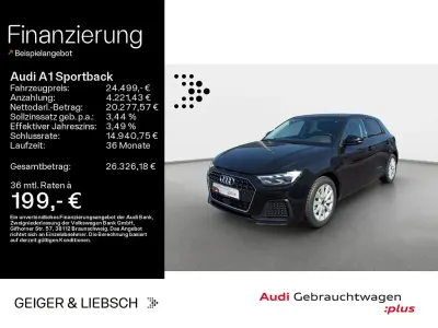 Gebraucht Audi A1 Sportback Advanced 116 PS (85 kW) 2025 Mythosschwarz metallic Kleinwagen