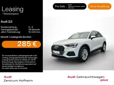Gebraucht Audi Q3 Ambiente 150 PS (110 kW) 2025 Gletscherweiß metallic SUV