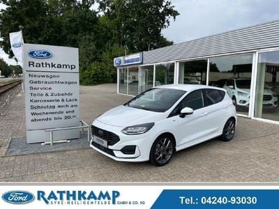 Gebraucht Ford Fiesta ST-Line 125 PS (91 kW) 2023 Frostweiß Kleinwagen
