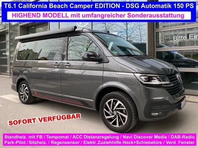 gebraucht VW California T6.1Beach Camper Edition ACC+Navi