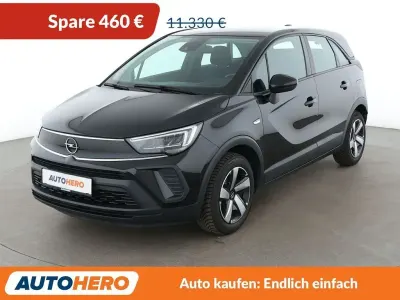 Gebraucht Opel Crossland Edition 83 PS (61 kW) 2021 Schwarz SUV