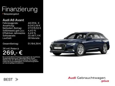 Gebraucht Audi A6 Advanced 299 PS (219 kW) 2025 Firmamentblau metallic Kombi