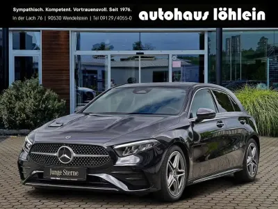 Gebraucht Mercedes A200 AMG 163 PS (119 kW) 2025 Kosmosschwarz Limousine