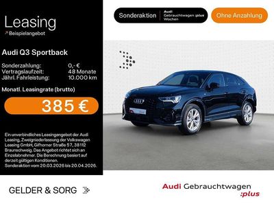 Gebraucht Audi Q3 S-Line 150 PS (110 kW) 2025 Mythosschwarz metallic SUV