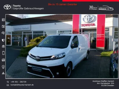 Gebraucht Toyota Proace 122 PS (89 kW) 2021 Weiß Van / Kleinbus