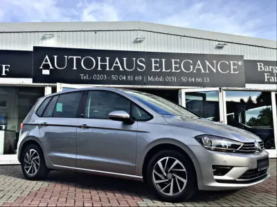 Gebraucht VW Golf Sportsvan Sound 110 PS (80 kW) 2017 Silber Van / Kleinbus