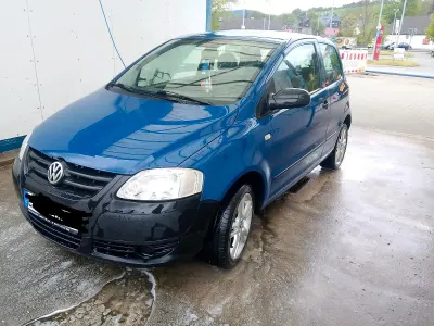 Gebraucht VW Fox 55 PS (40 kW) 2007 Blau Kleinwagen