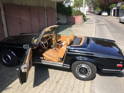 Gebraucht Mercedes SL280 170 PS (125 kW) 1971 Schwarz Cabrio