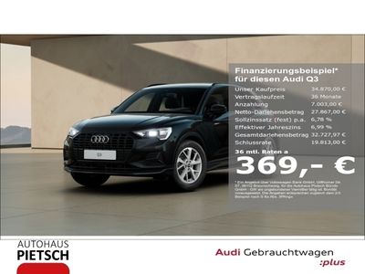 gebraucht Audi Q3 35 TFSI advanced LED NAVI Kamera Keyless