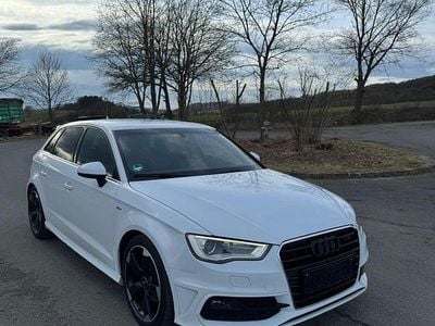 Second-hand Audi A3 S-Line 150 CP (110 kW) 2014 Alb Hatchback