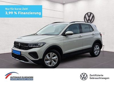 Gebraucht VW T-Cross Life 95 PS (69 kW) 2024 Ascotgrau SUV