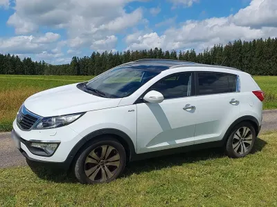 Gebraucht Kia Sportage Spirit 184 PS (135 kW) 2013 Weiß SUV