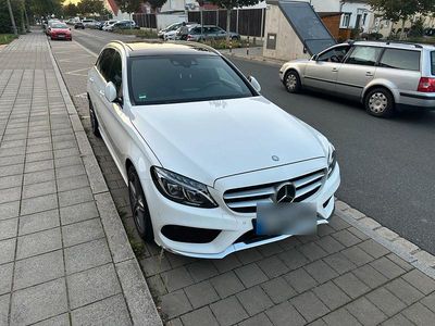 Gebraucht Mercedes C220 AMG 170 PS (125 kW) 2017 Weiß Kombi