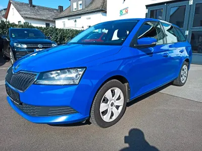 Używany Skoda Fabia Ambition 95 KM (69 kW) 2019 Niebieski Hatchback