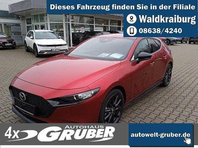 Neu Mazda 3 Homura-Line 140 PS (102 kW) 2025 Soul red crystal m Limousine