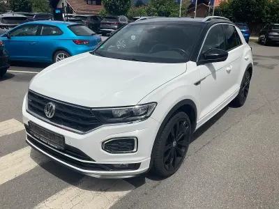 Gebraucht VW T-Roc Sportline 190 PS (139 kW) 2019 Pure white/ dach schwarz SUV