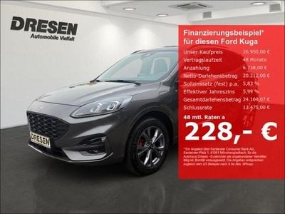 Magneticgrau (metallic) Gebraucht 2022 Ford Kuga ST-Line X SUV | 26.950 € (Fairer Preis)
