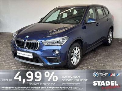 Gebraucht BMW X1 Advantage 150 PS (110 kW) 2018 Mediterranblau metallic SUV